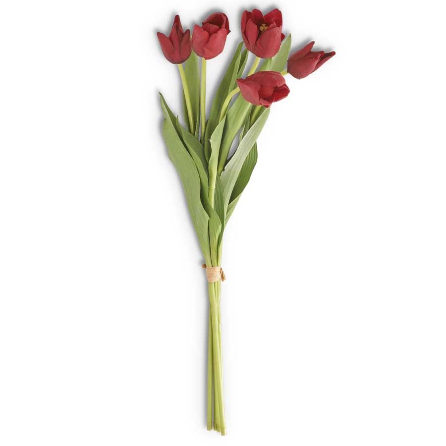 22" Tulip Bouquet - Red