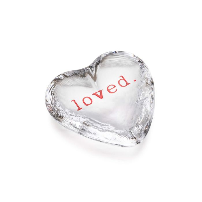 Engraved Love Heart in Gift Box