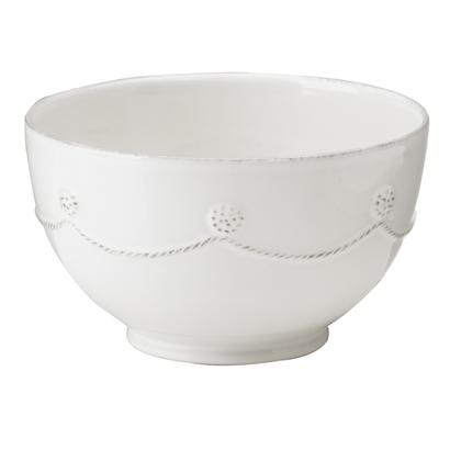 Berry & Thread Cereal Bowl - White