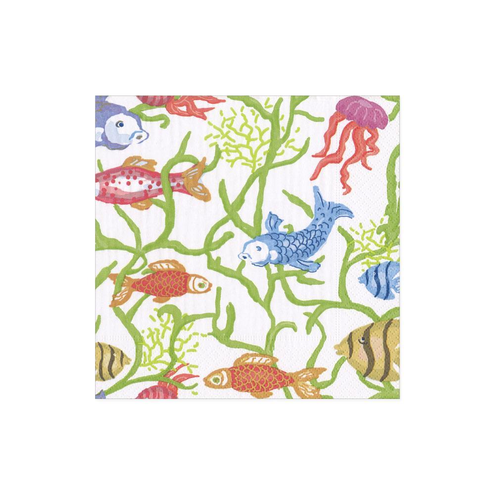Tropical Reef Cocktail Napkins