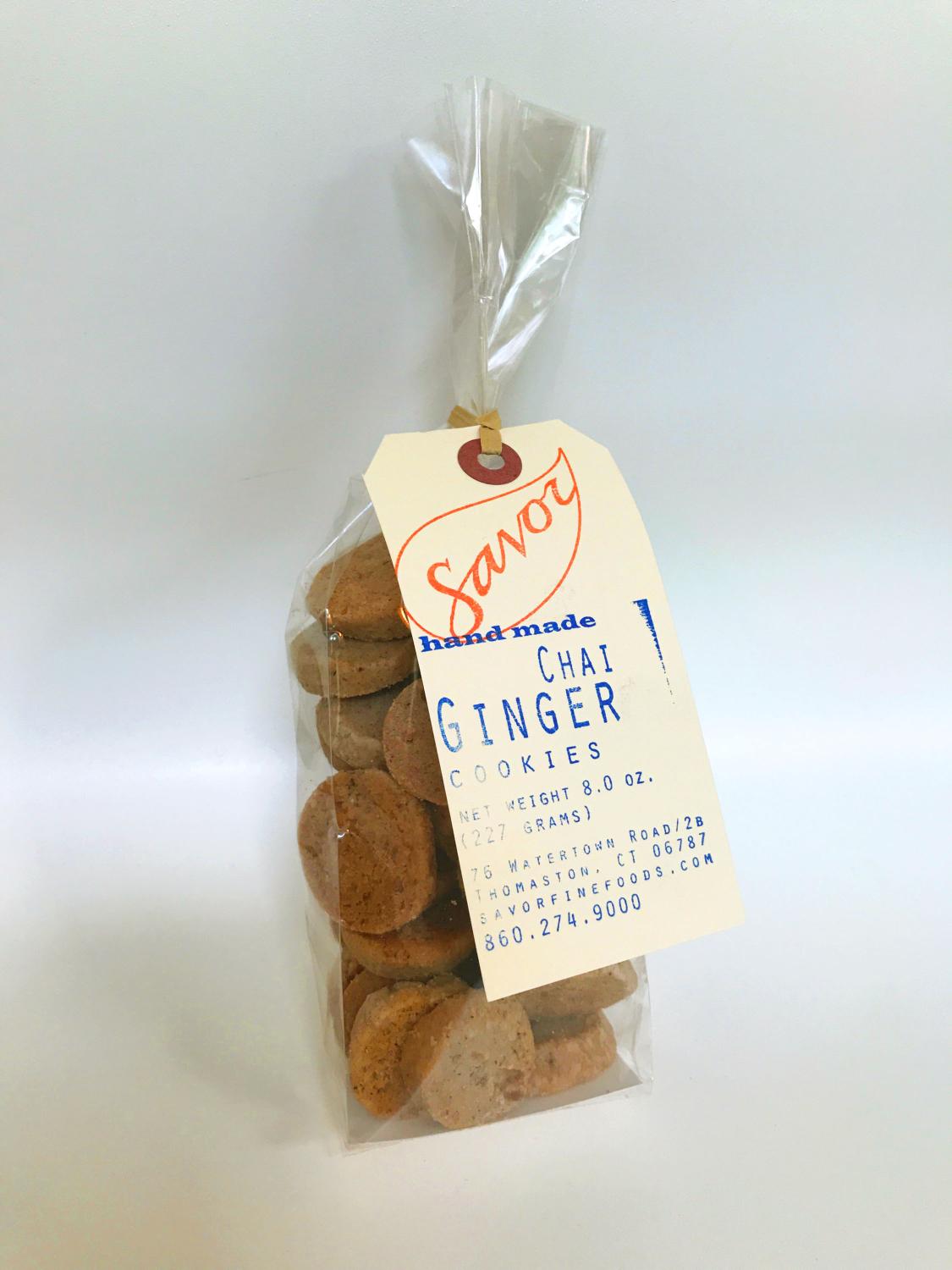 Chai Ginger Cookies - 8oz