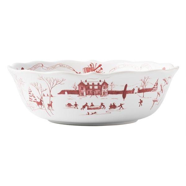 Country Estate Ruby 10" Serving Bowl