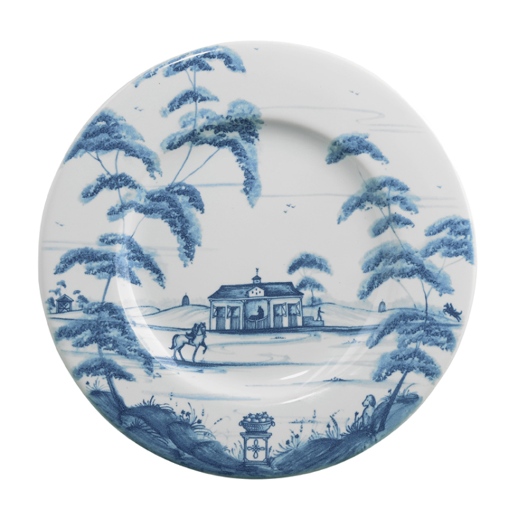 Country Estate Side Plate - Delft Blue
