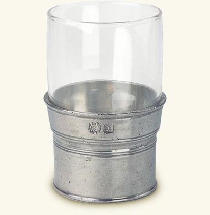 Crystal / Pewter Drinking Cup
