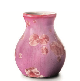 Crystalline Bud Vase - Rose
