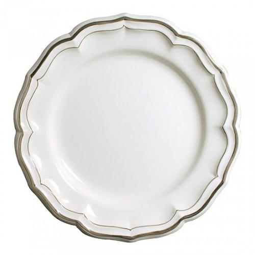 Filet Taupe Dinner Plate