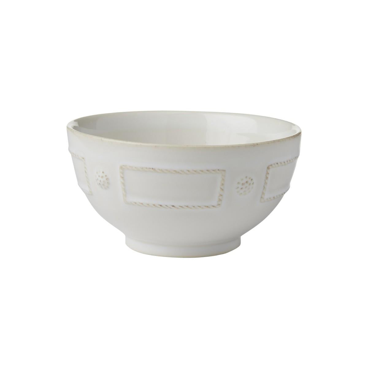 French Panel Cereal Bowl White