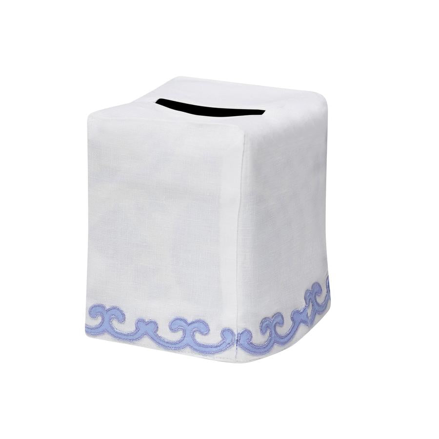 Chantal Tissue Box Cover - Blue Ice