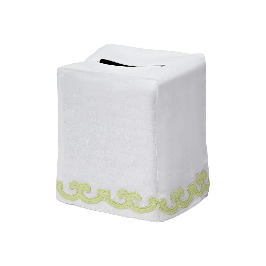 Chantal Tissue Box Cover - Green Ice