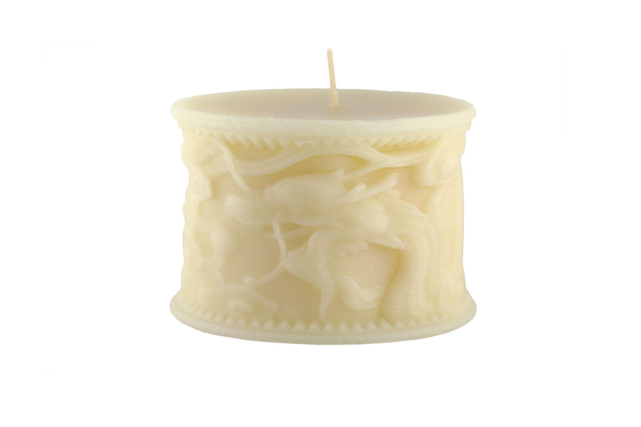 Hand Carved Pillar Candle