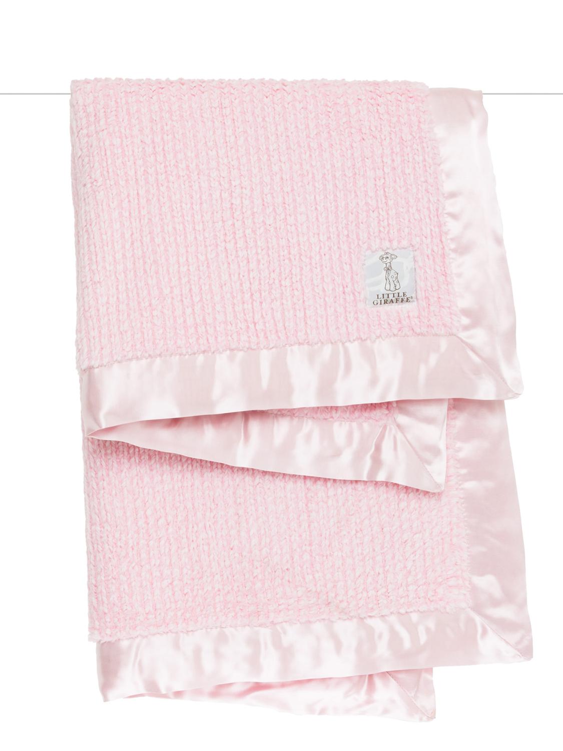 Herringbone Mini Blanky - Pink