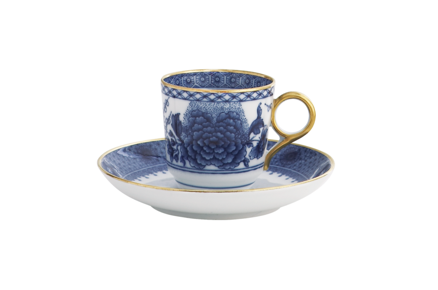 Imperial Blue Demi Cup & Saucer