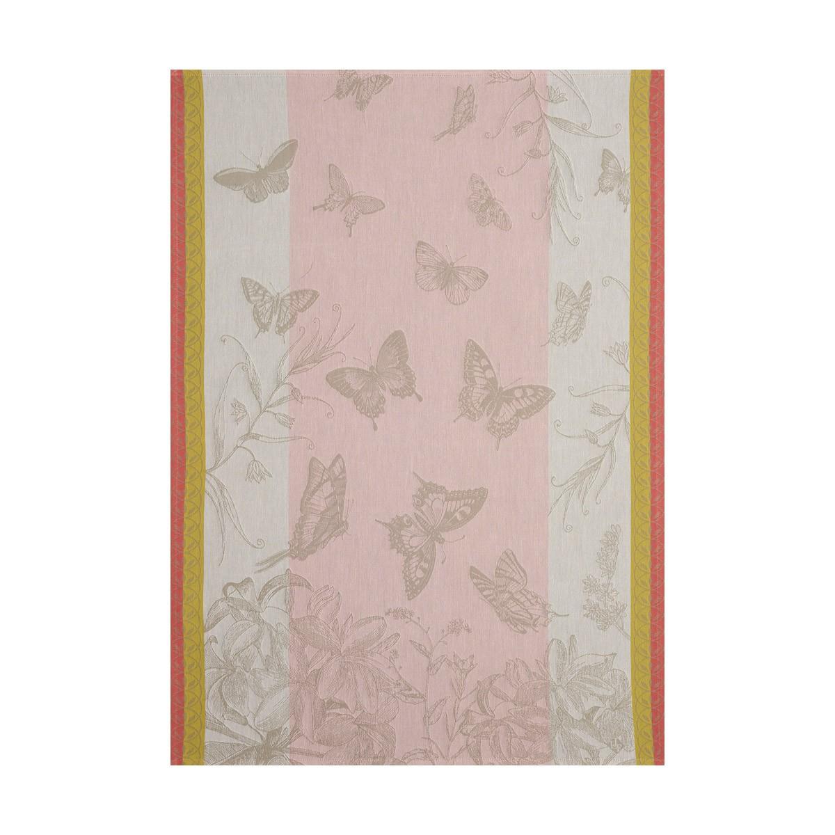 Jardin des Papillons Tea Towel - Magnolia