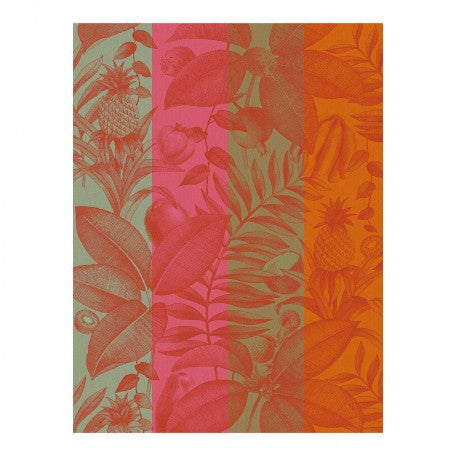 Fruits Exotiques Tea Towel - Orange