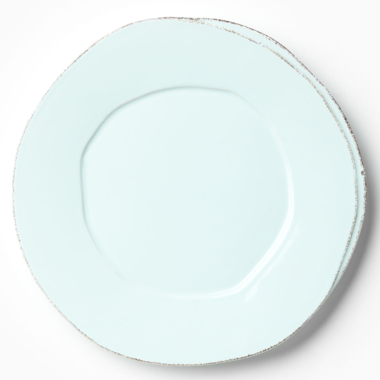 Lastra Dinner Plate- Aqua