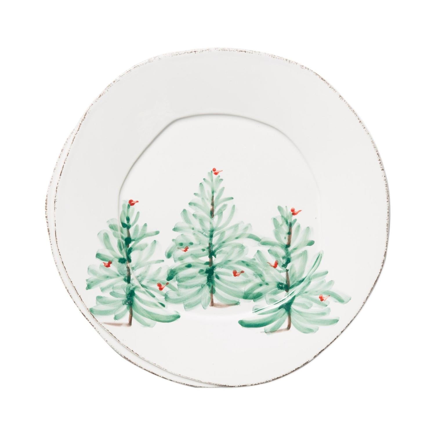 Lastra Holiday Euro Dinner Plate