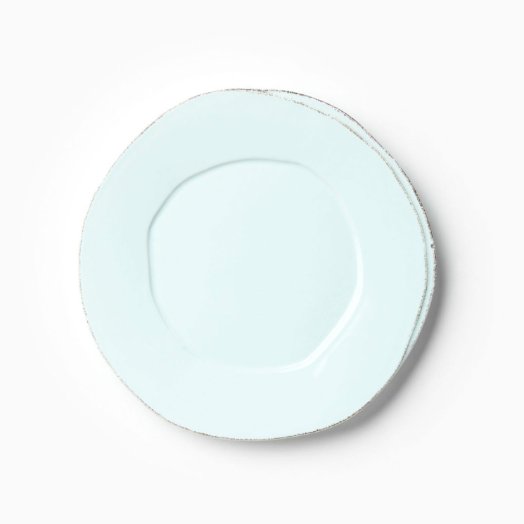 Lastra Salad Plate- Aqua