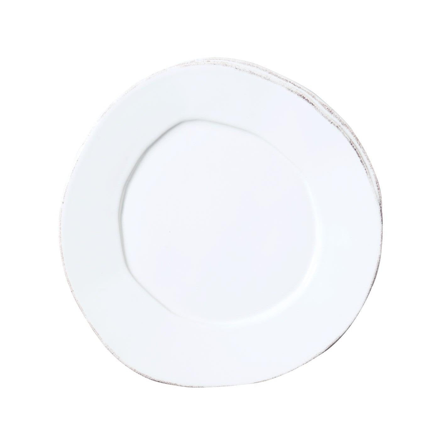 Lastra Salad Plate - White