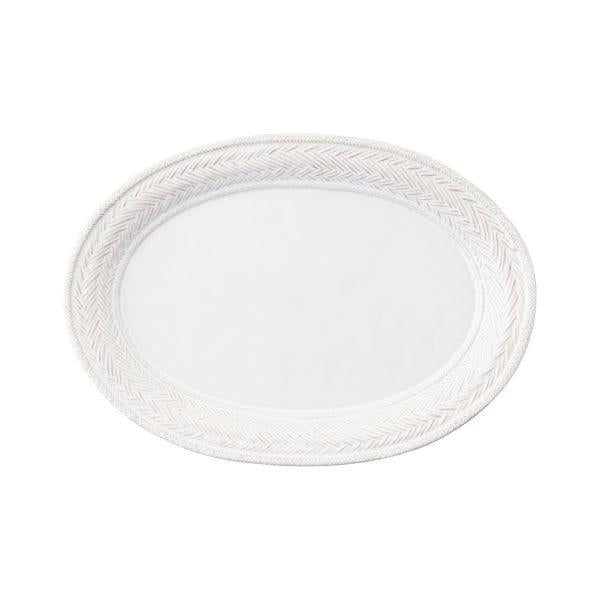 Le Panier Oval Platter - Whitewash