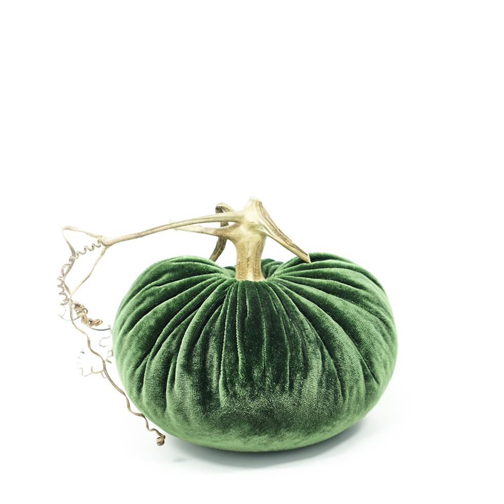 3" Velvet Pumpkin