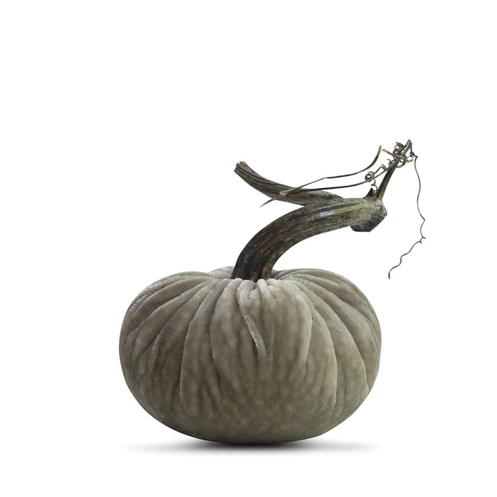 3" Velvet Pumpkin