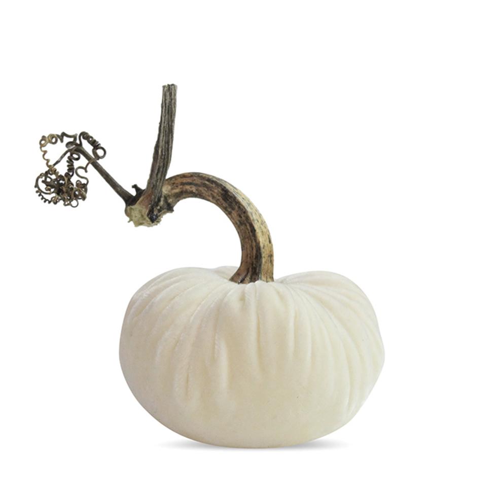 3" Velvet Pumpkin