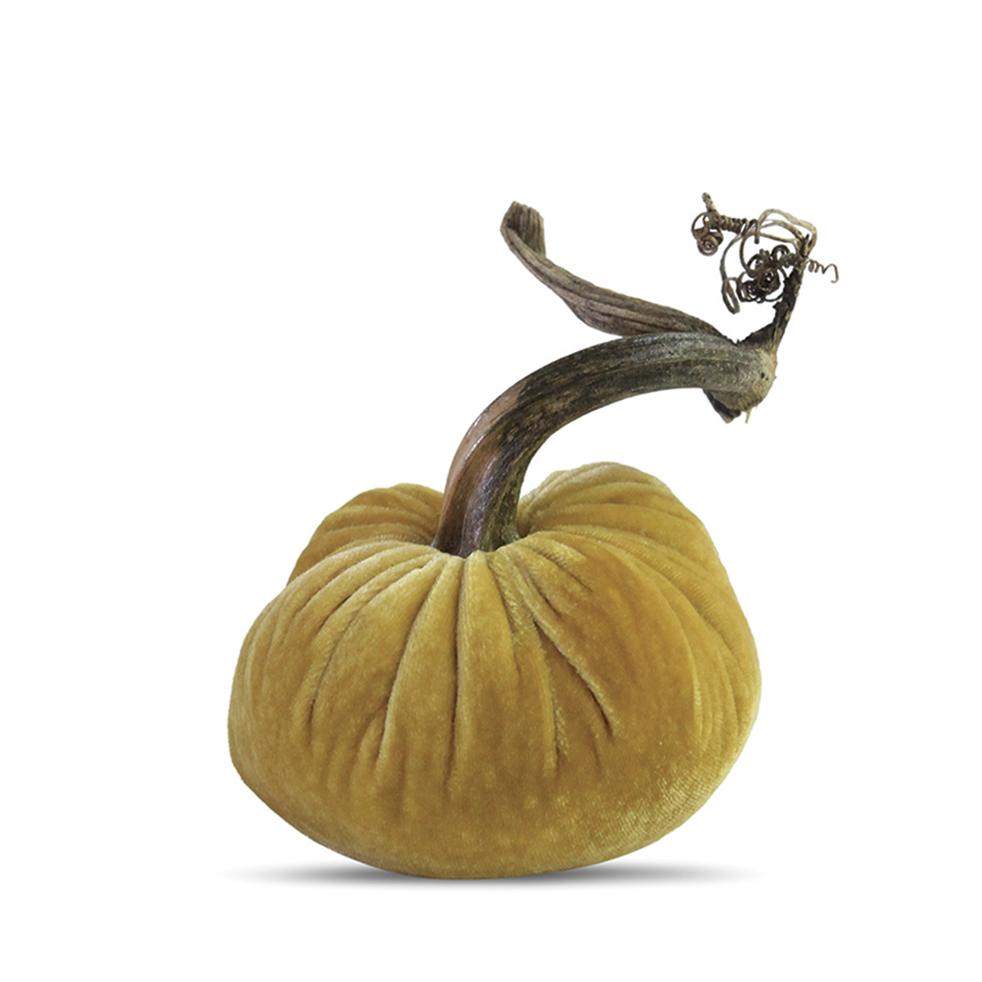 5" Velvet Pumpkin