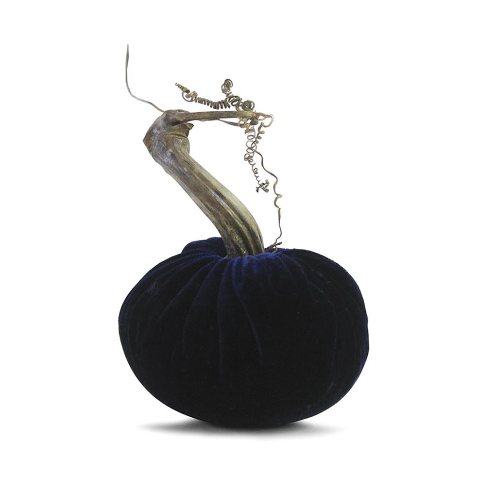 3" Velvet Pumpkin