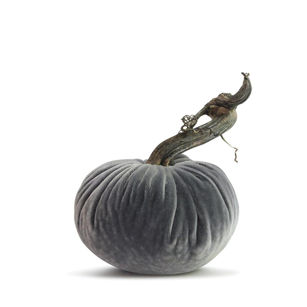 3" Velvet Pumpkin