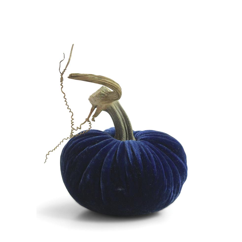 3" Velvet Pumpkin