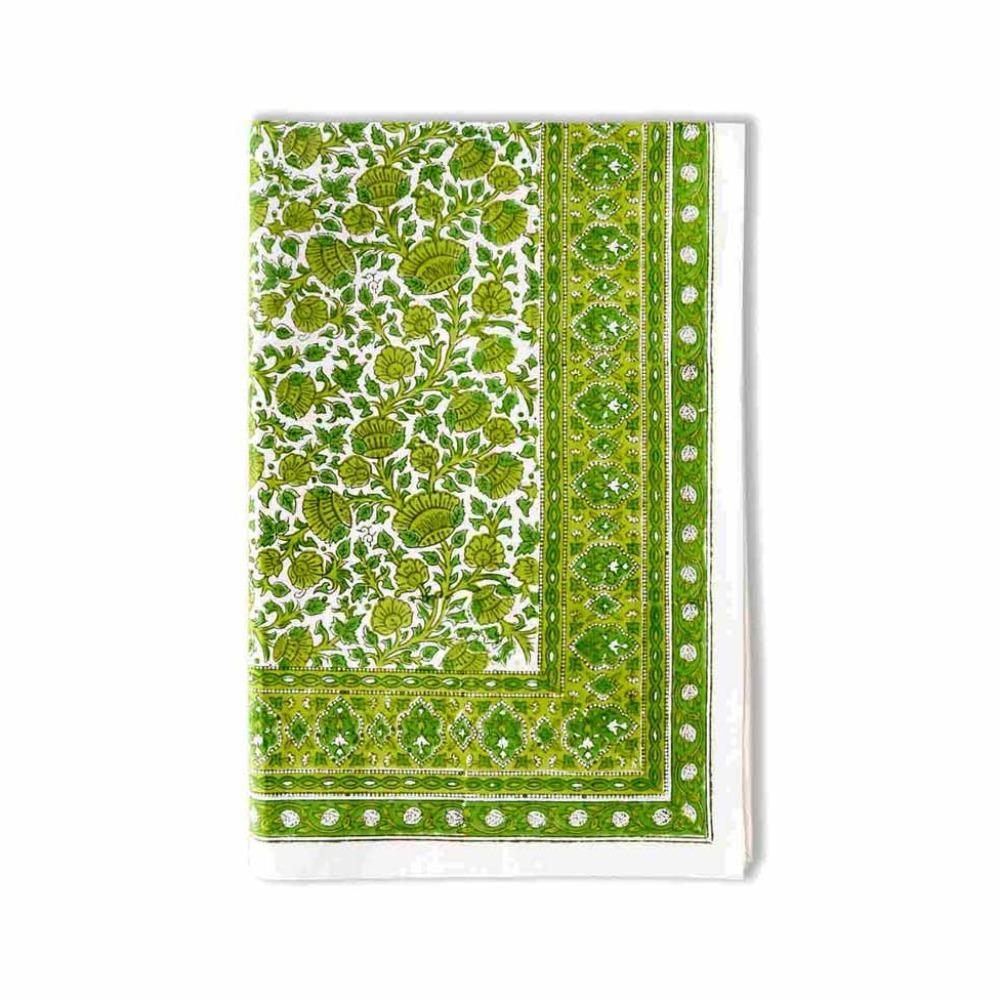 Jade Blossom Tablecloth - 60x90"