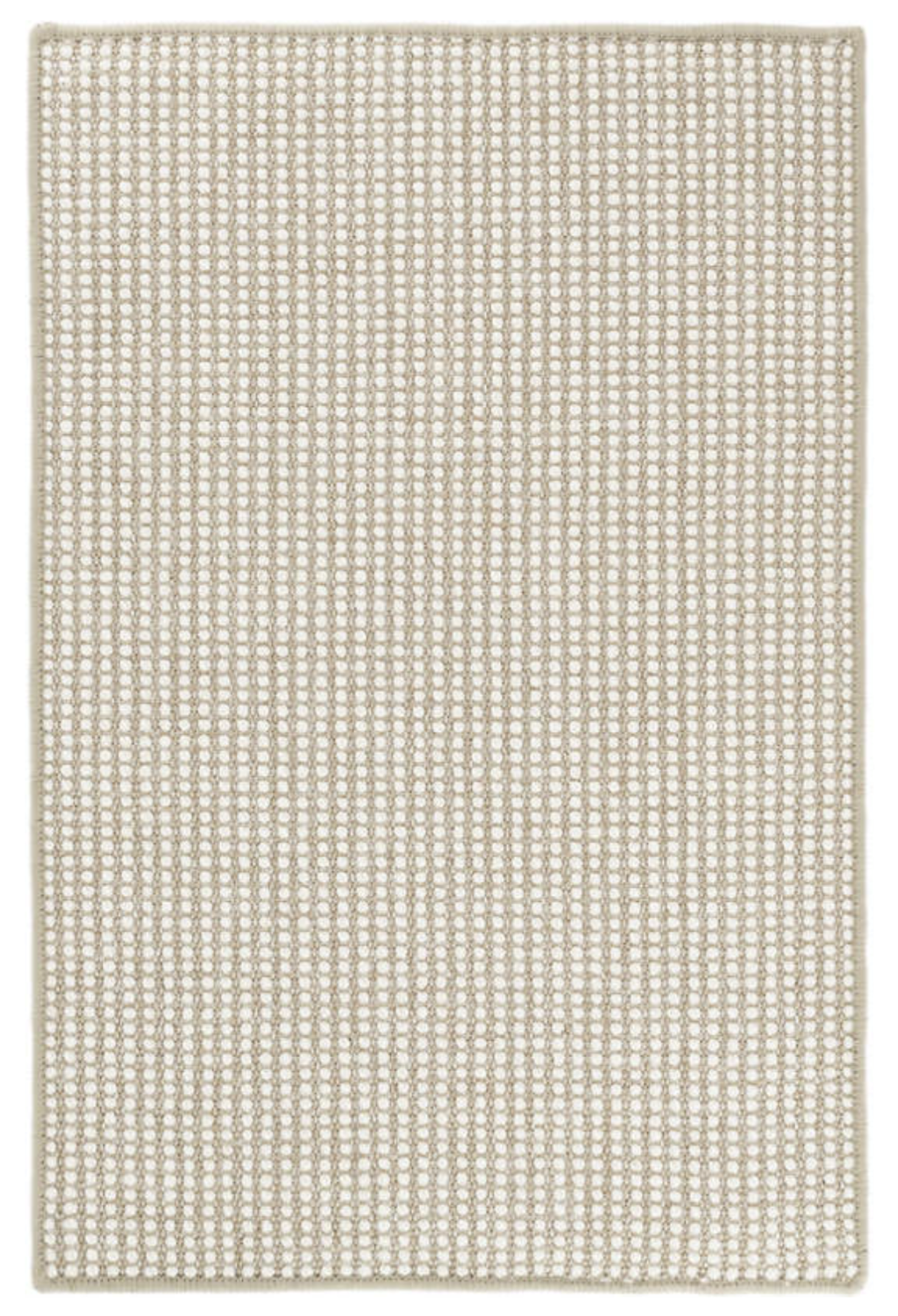 Pixel Wheat Woven Sisal/Wool Rug - 3x5'