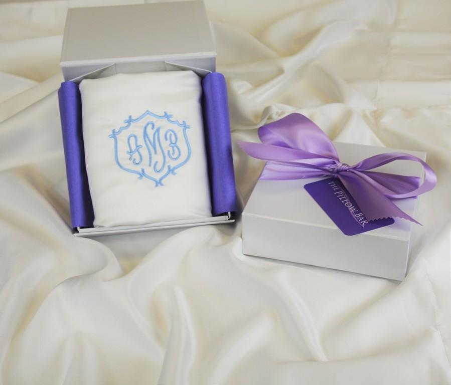 Satin Standard Pillow Case with Gift Box