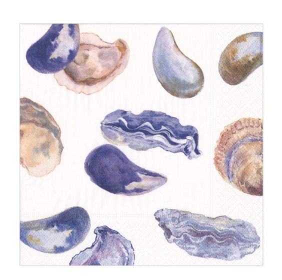 Oysters & Mussels Luncheon Napkin