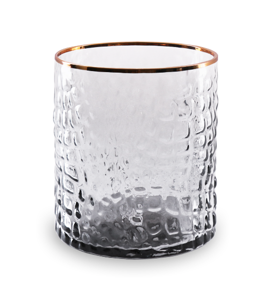 Glass Croc Double Old Fashion - Set of 4