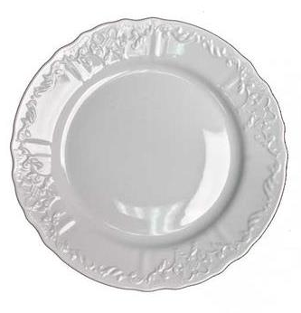 Simply Anna Dinner Plate - White