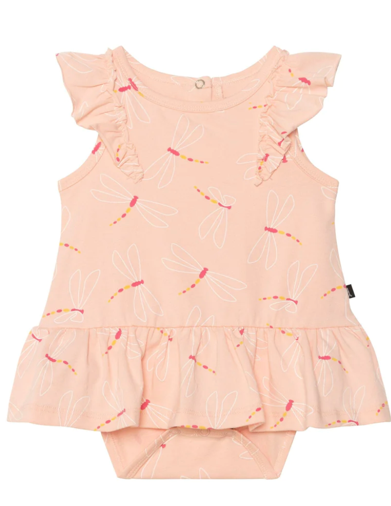 Pink Dragonfly Romper