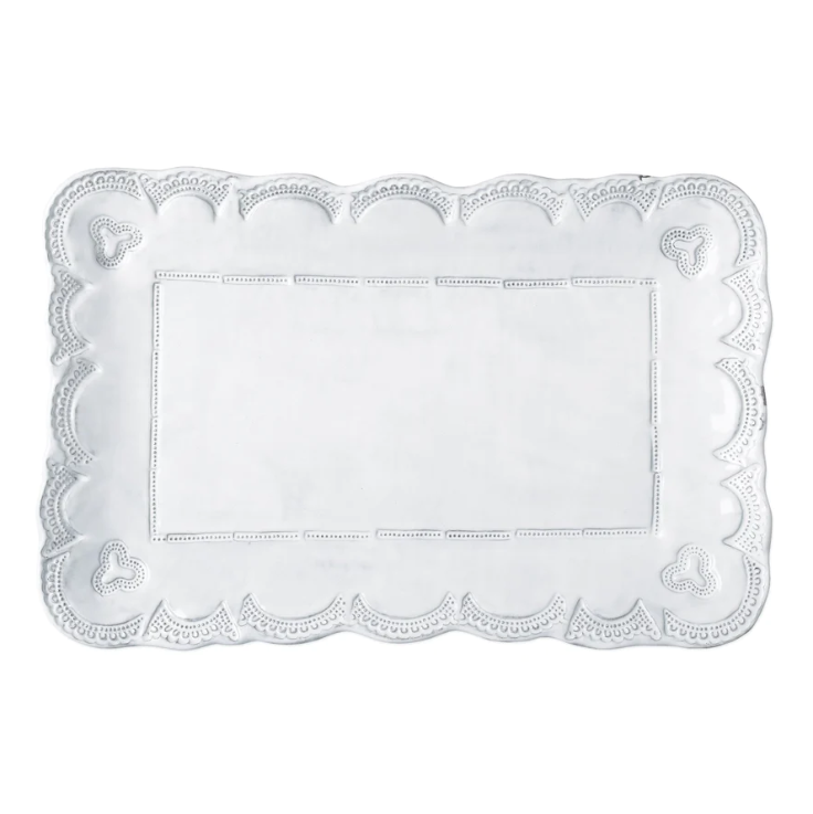 Incanto Lace Rectangular Platter - Small