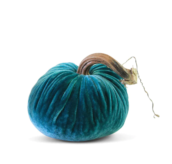 3" Velvet Pumpkin