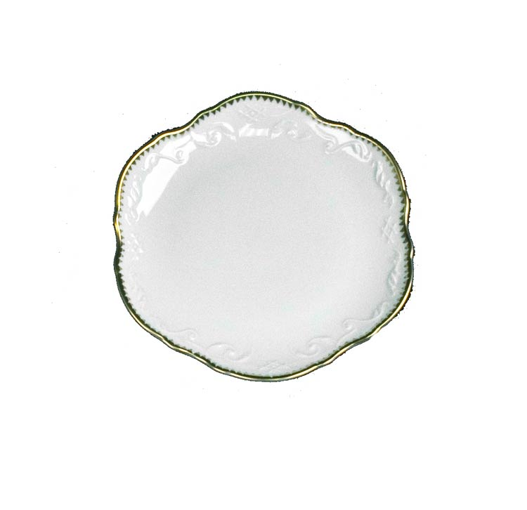 Simply Anna Bread Plate - Gold