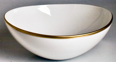 Simply Elegant Cereal Bowl - Gold