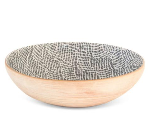 Small Coupe Bowl - Braid Charcoal