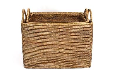 Small Loop Basket - Antique Brown