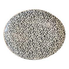 Small Oval Platter - Pebble Charcoal