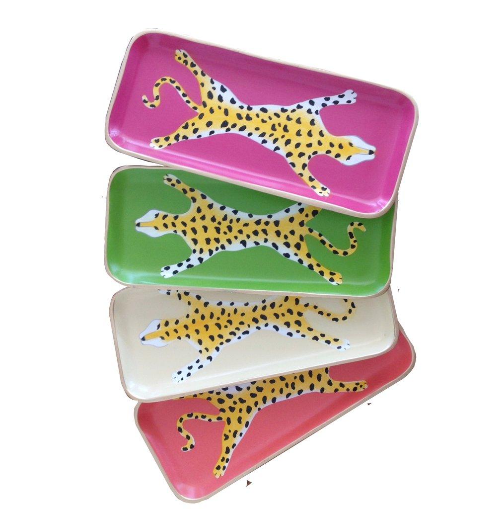 Small Tray - Pink Leopard