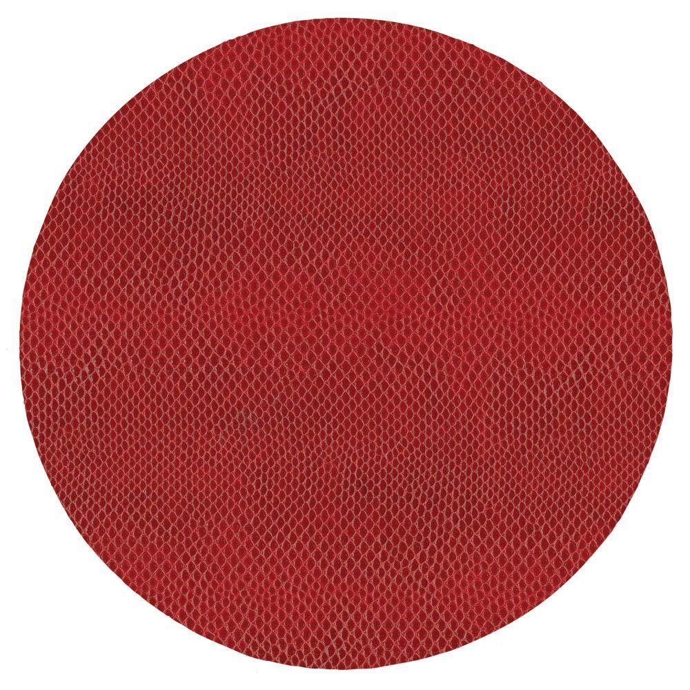Snakeskin Placemat - Crimson