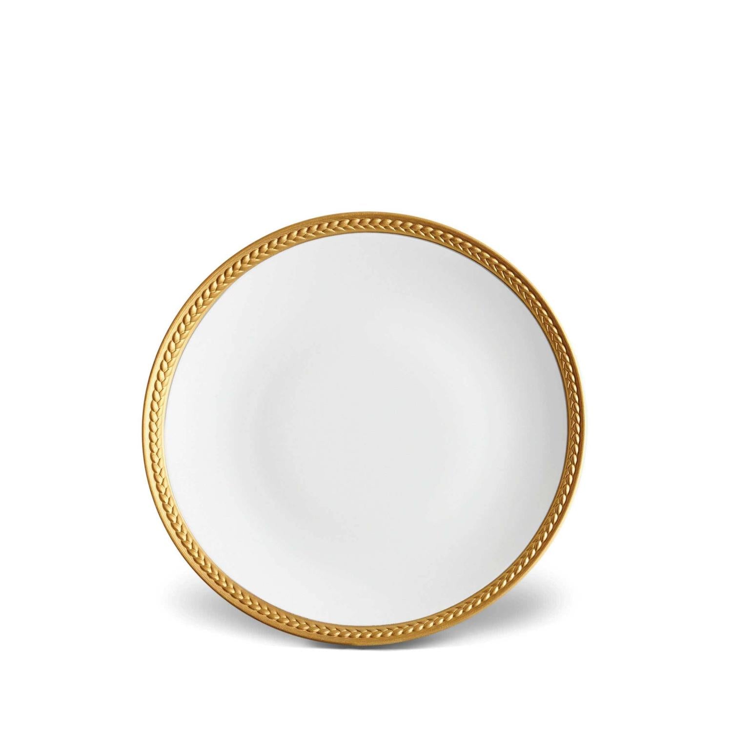 Soie Tressée Bread Plate - Gold