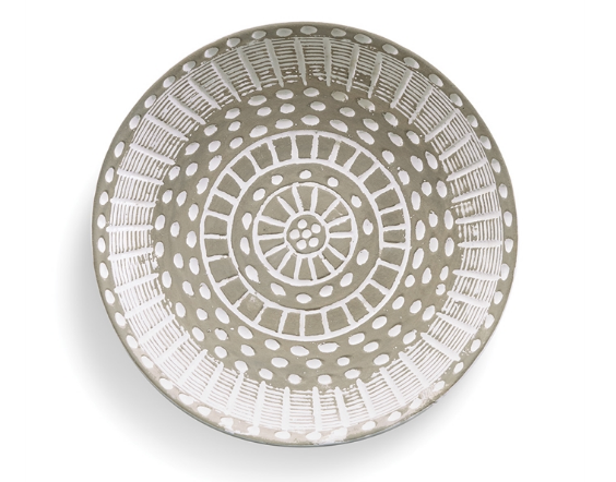 Trinidad Platter - White/Grey