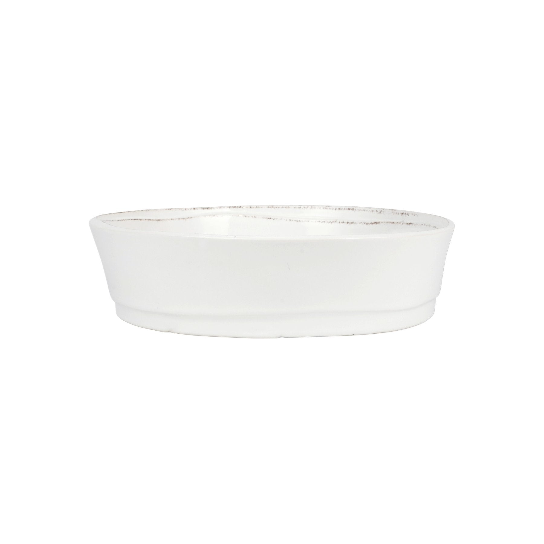 Lastra Pie Dish - White