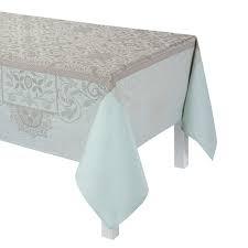 Venezia Ash/Beige Tablecloth - 69x126"